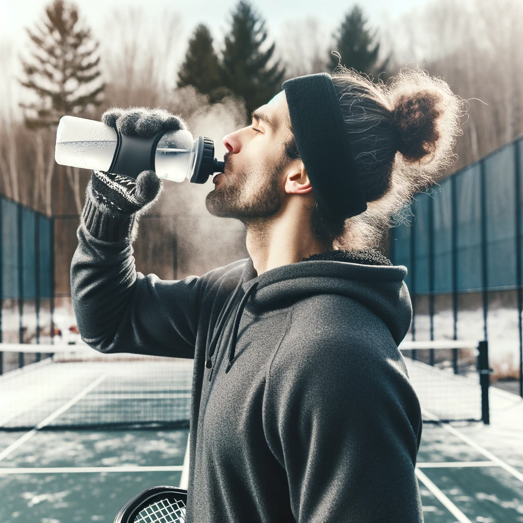 Hydration for Cold Weather Pickleball Players
