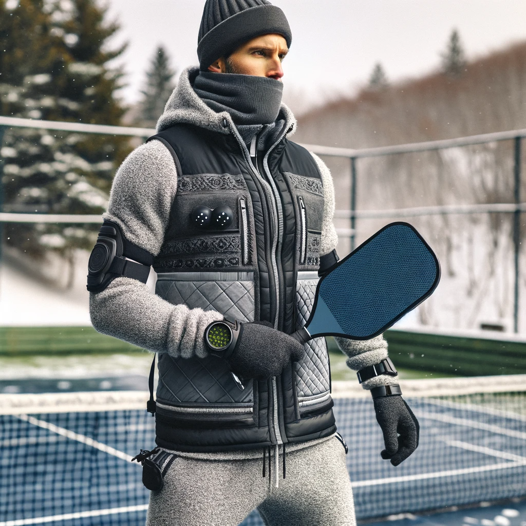 Layered Pickleball Attire for Cold Weather